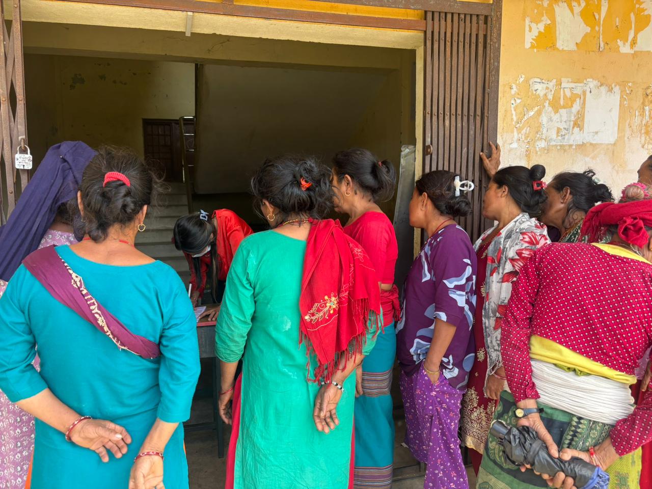 Free Eye screening camp in Markhu 1, Indrasarobar