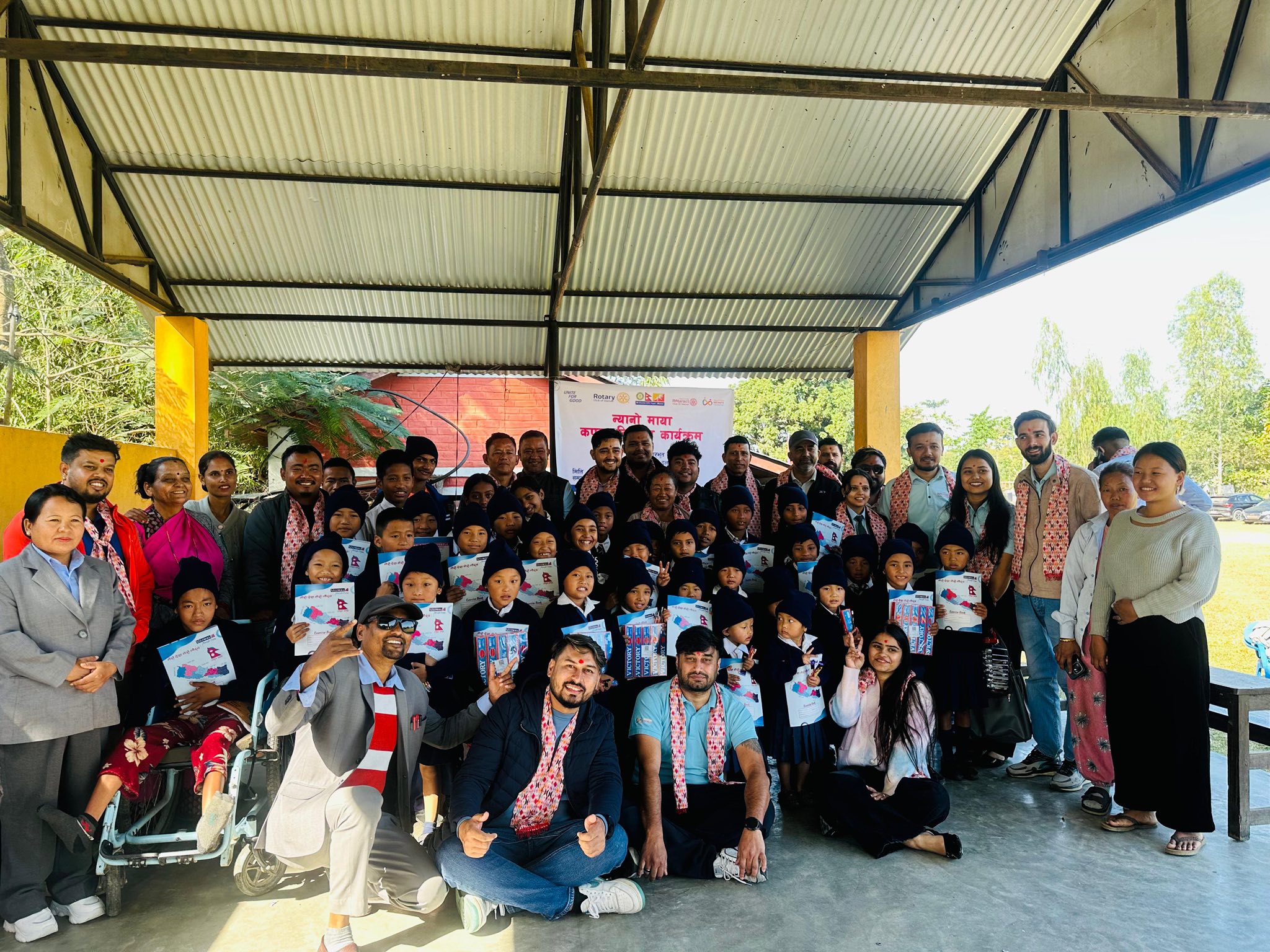 Nyano Maya Clothing & Educational Materials Distribution
