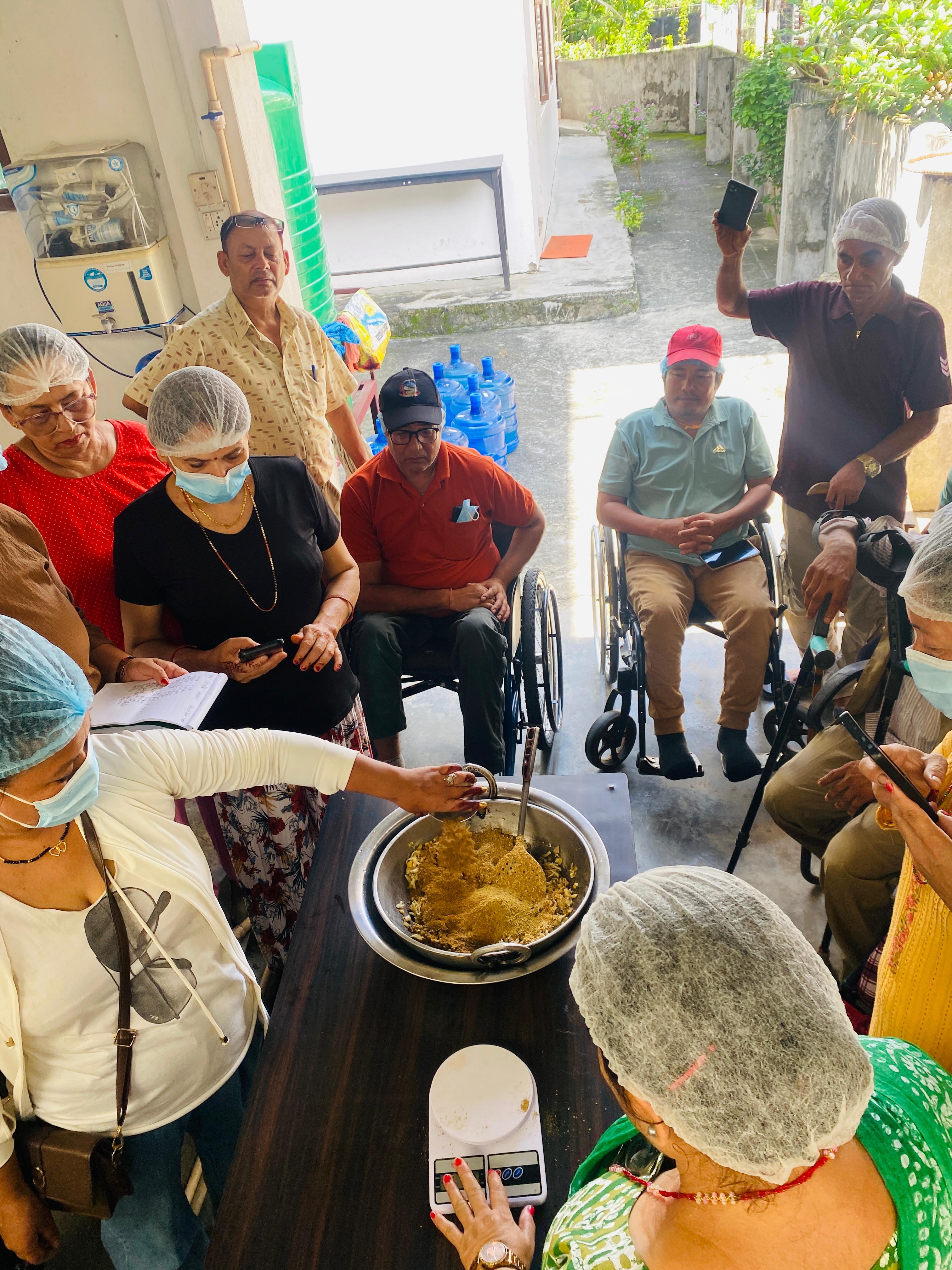 10-day pickle making and  financial literacy training completed