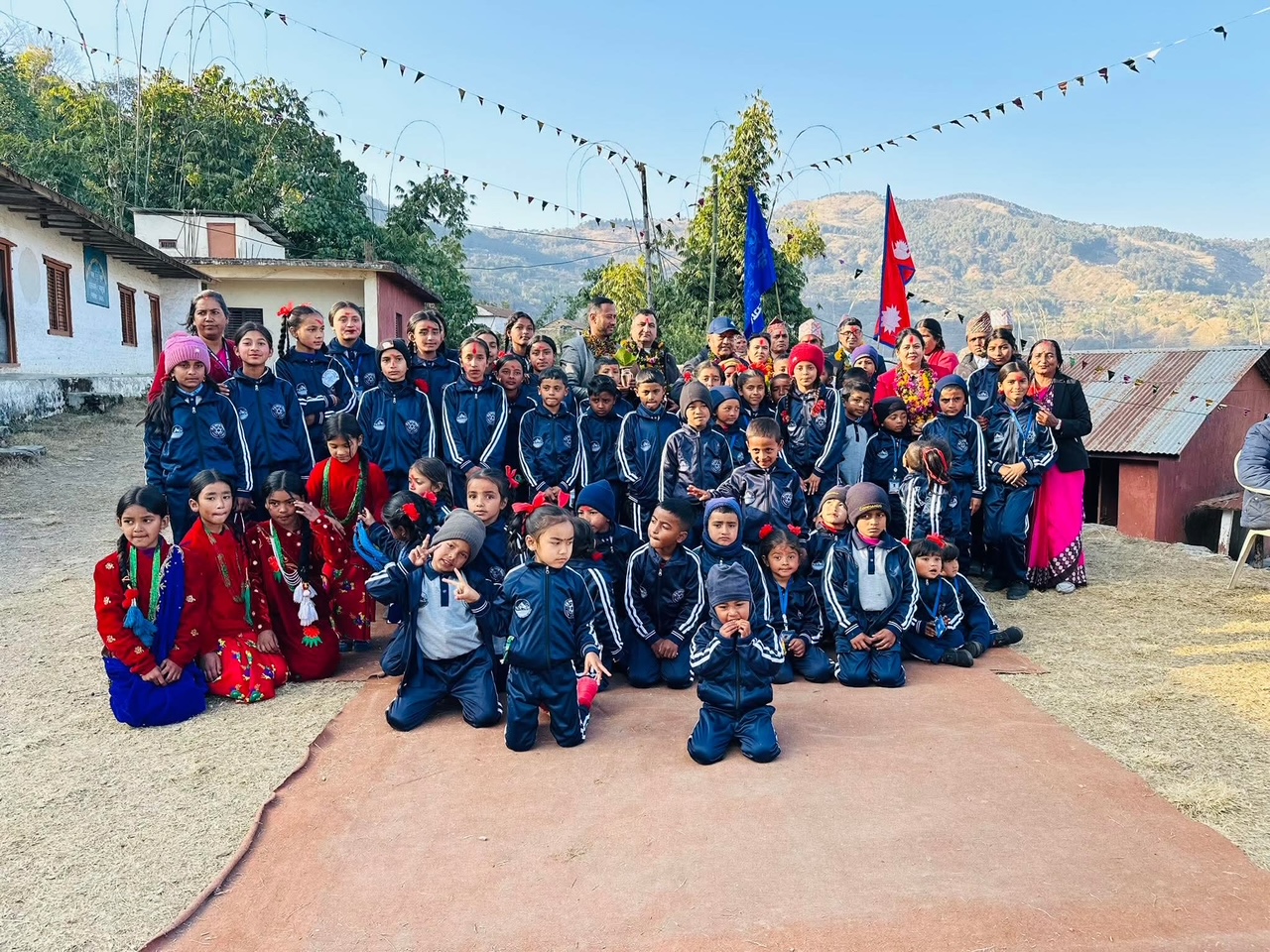 Warm Clothes and Stationary Distribution-Shree Buddha Basic School Syangja Aruchaur-26 Poush, January 10 2026