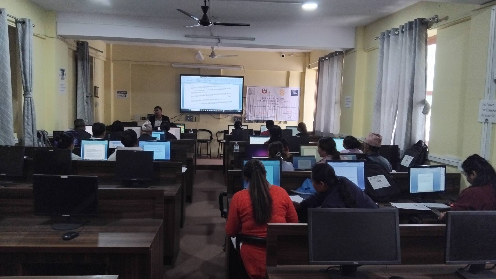 64th batch of ICT Training for Public School Teachers