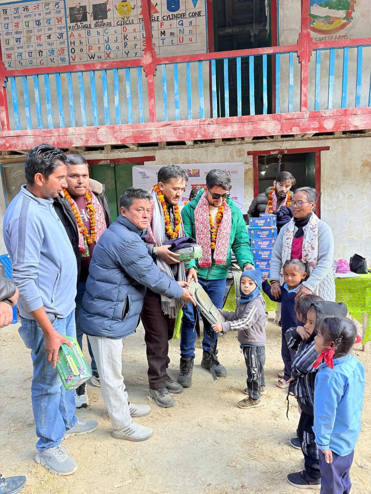 Warmth of Love Program for Students in Tehrathum District