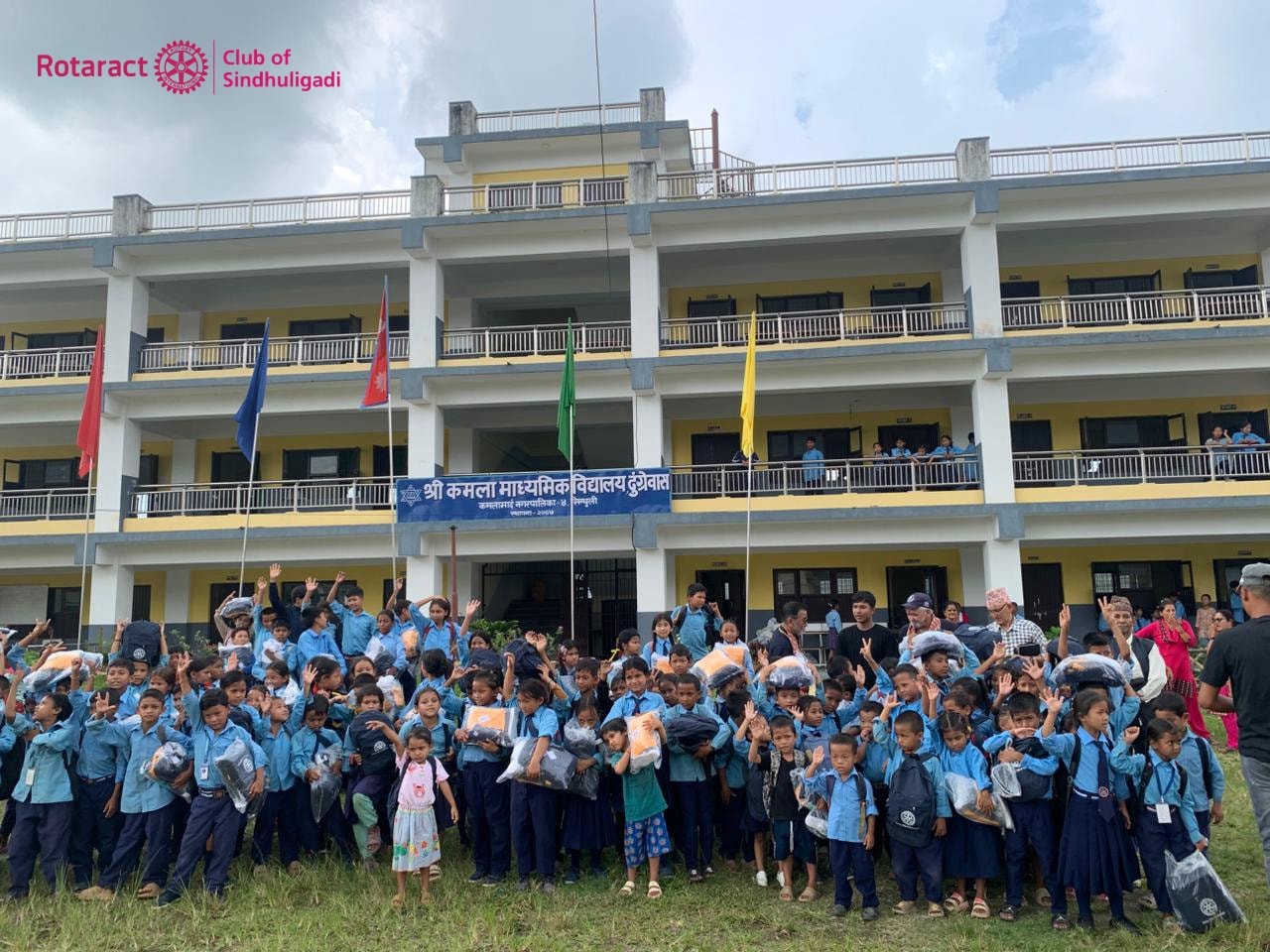 Scholarship Distribution Programme - Shri Kamala Secondary School, Dhungrabas