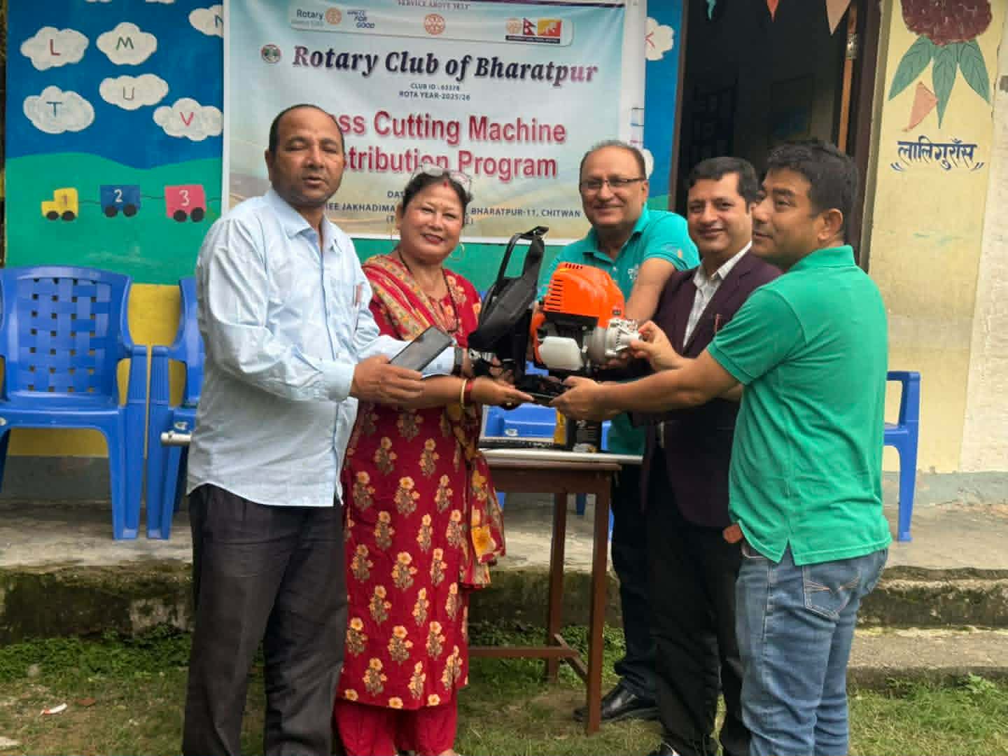 Grass Cutter Machine Distribution