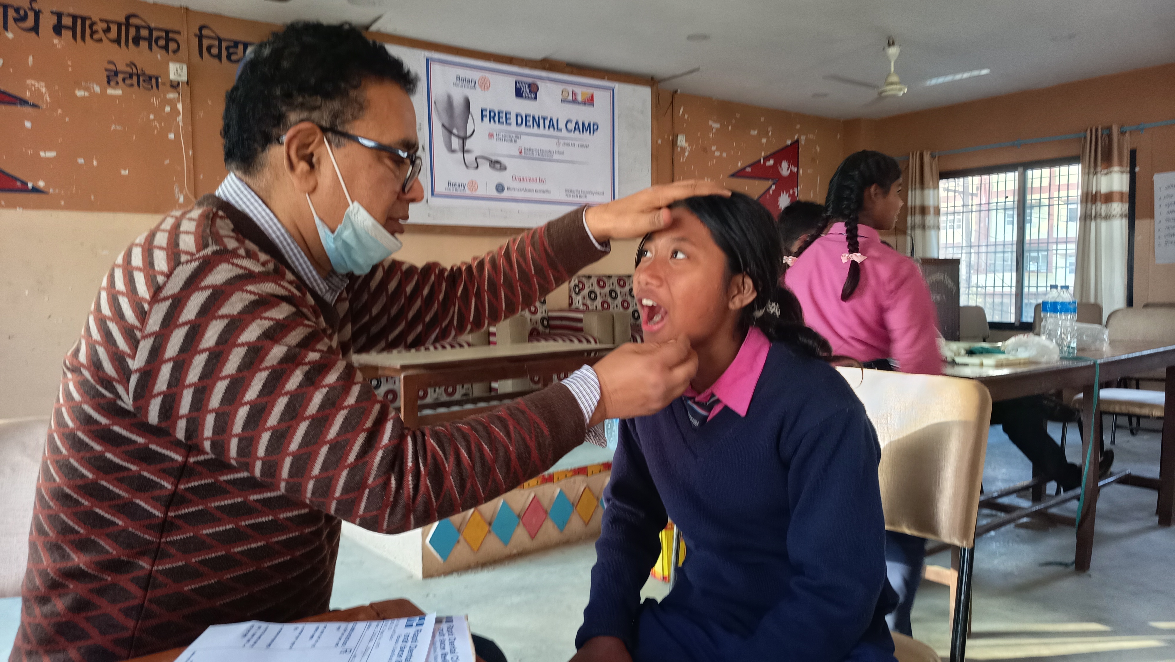 Free dental check-up camp