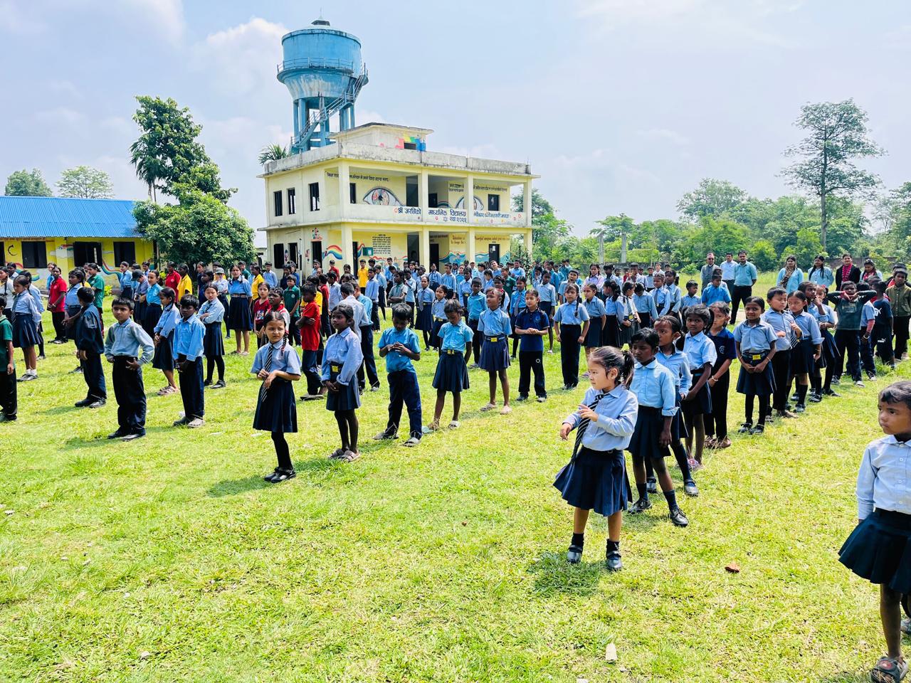 Road Safety Week- Zebra Cross at Araniko School