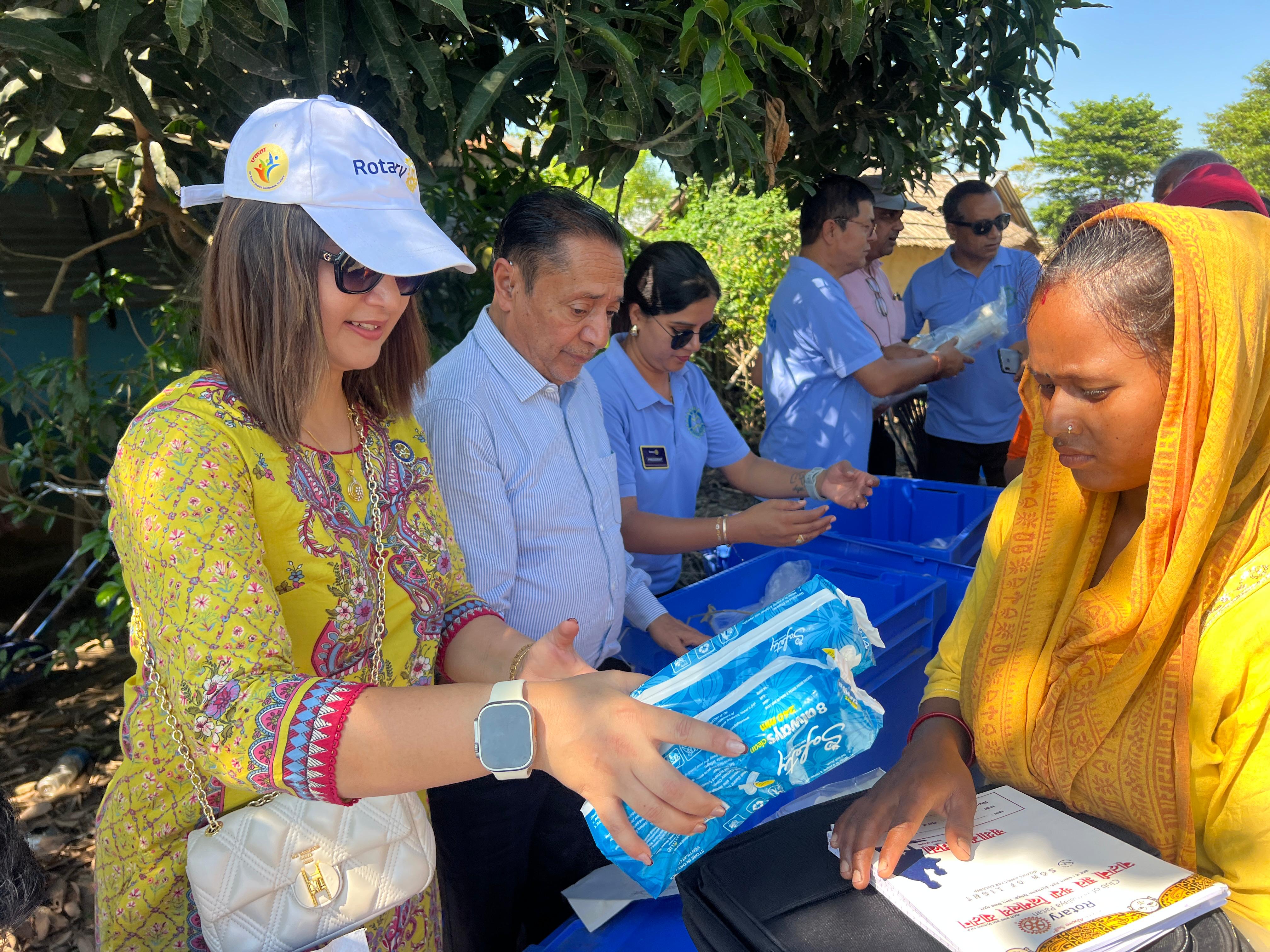 Relief Materials to Flood Victims in Jhapa Gaupalika