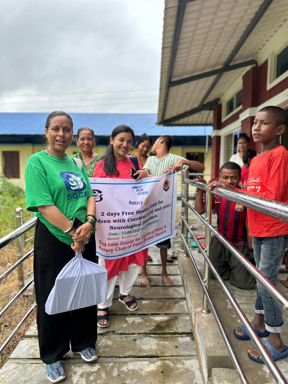 Health Camp for Children with Cerebral Palsy in Biratnagar-