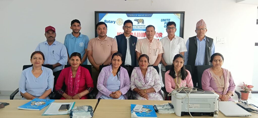 ICT Training for community School Teachers