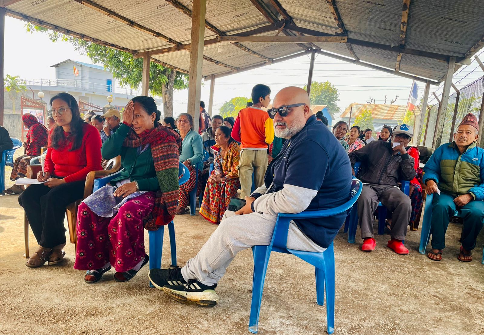 Free Eye Screening Camp in Ghurkauli, Hariwan 6, Sharlahi