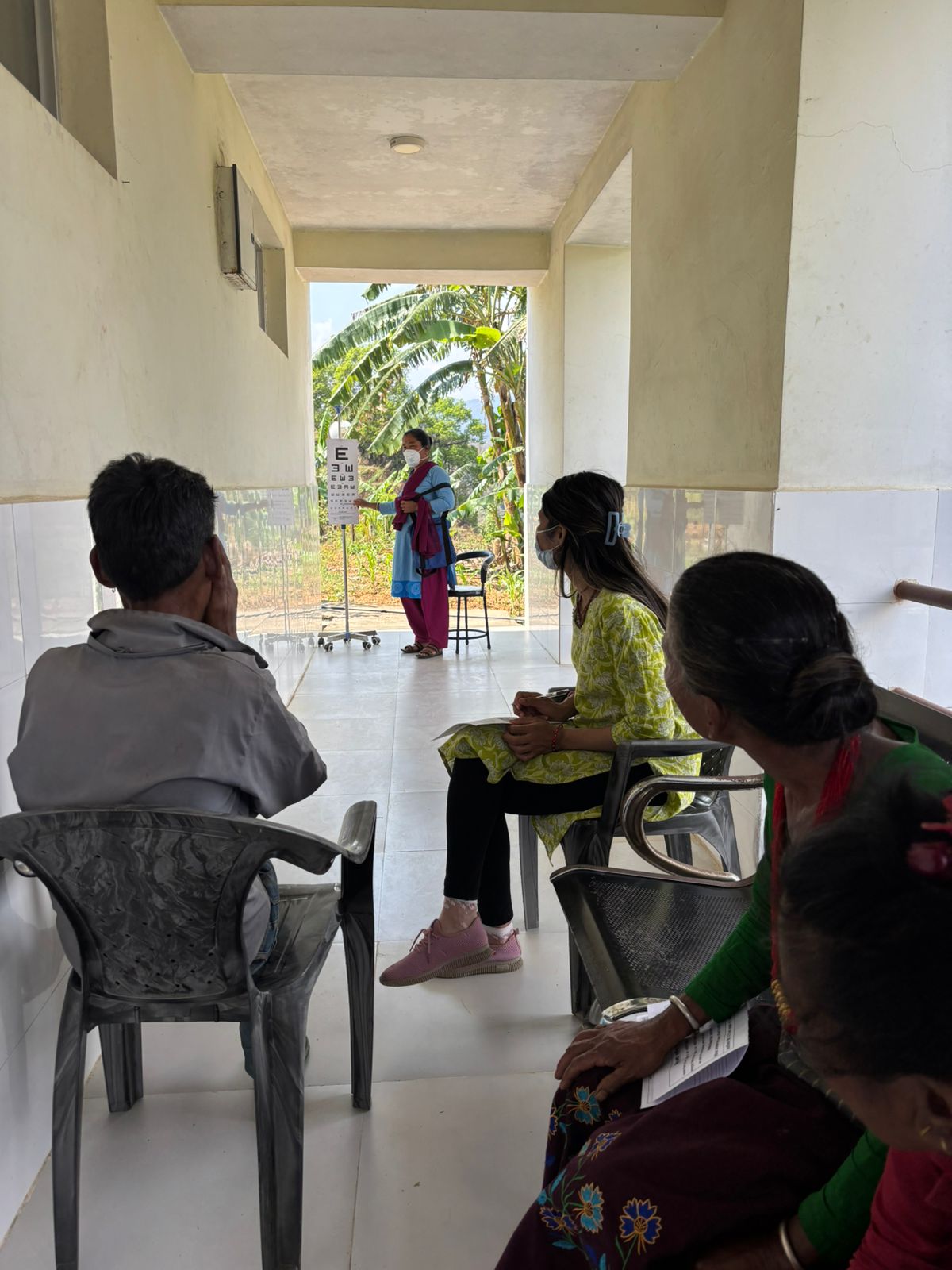 Free Eye screening camp in Chakhel 5, Indrasarobar