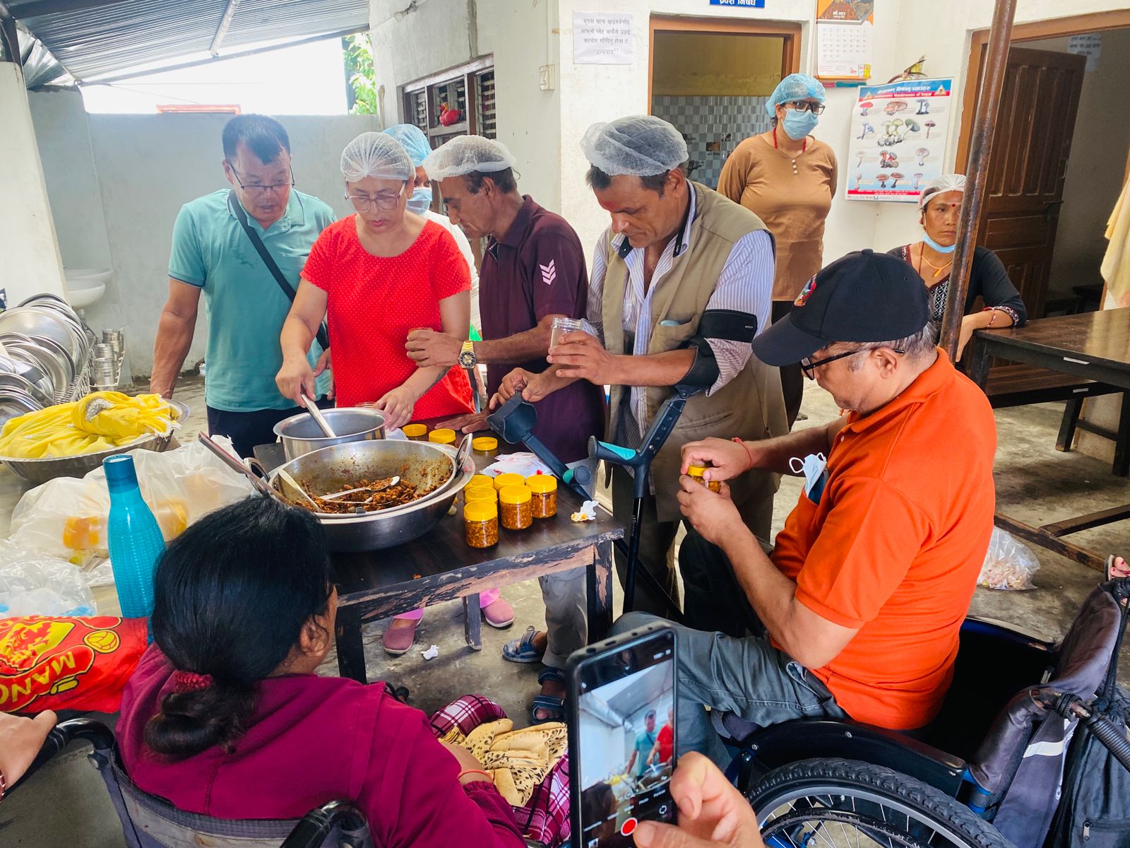 10-day pickle making and  financial literacy training completed