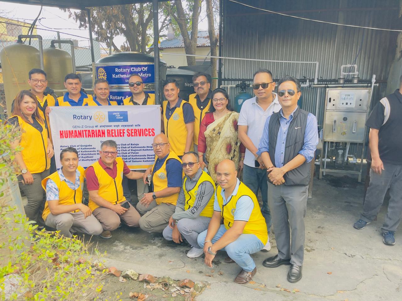 Renovation of water treatment plant