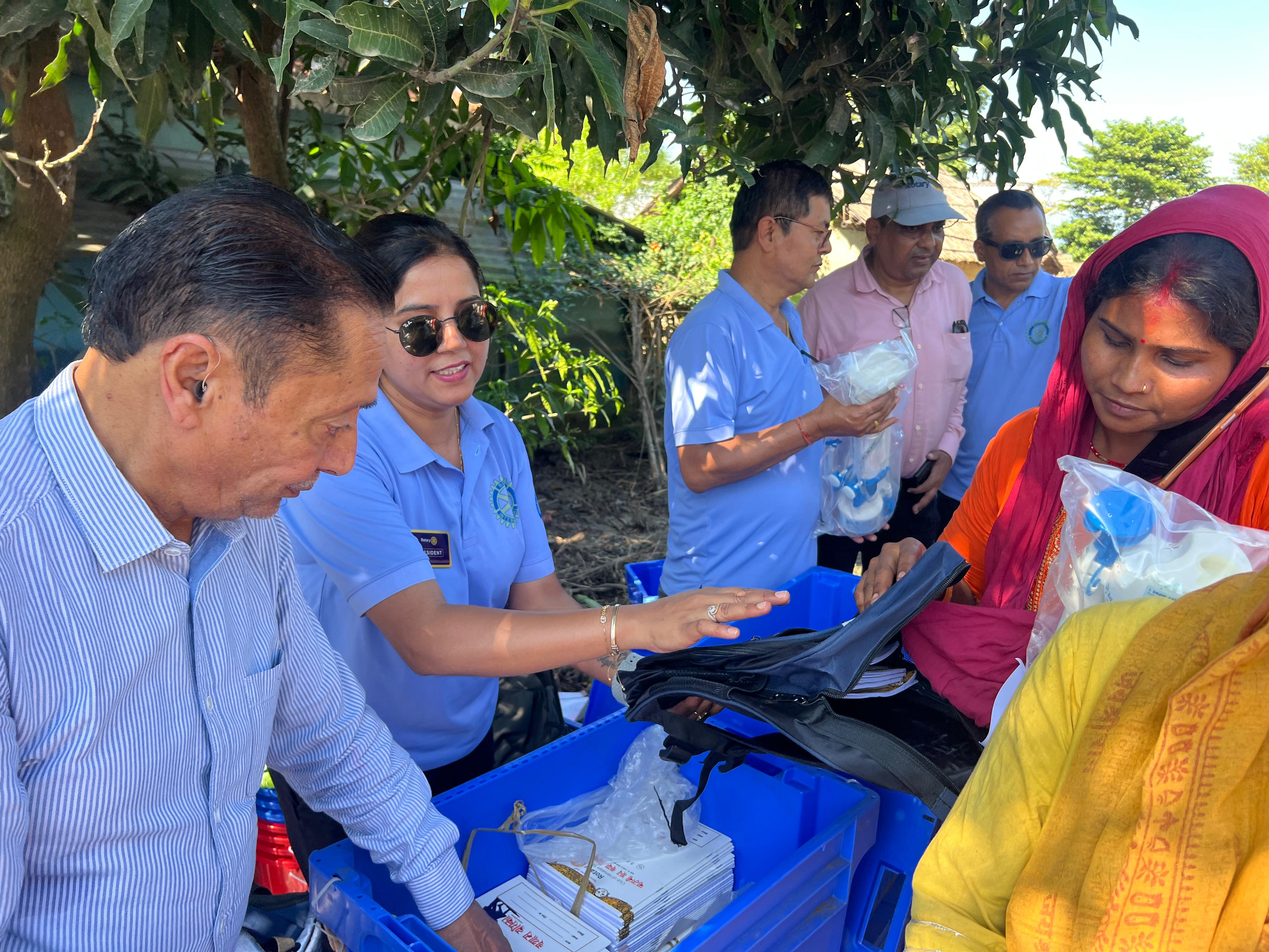 Relief Materials to Flood Victims in Jhapa Gaupalika