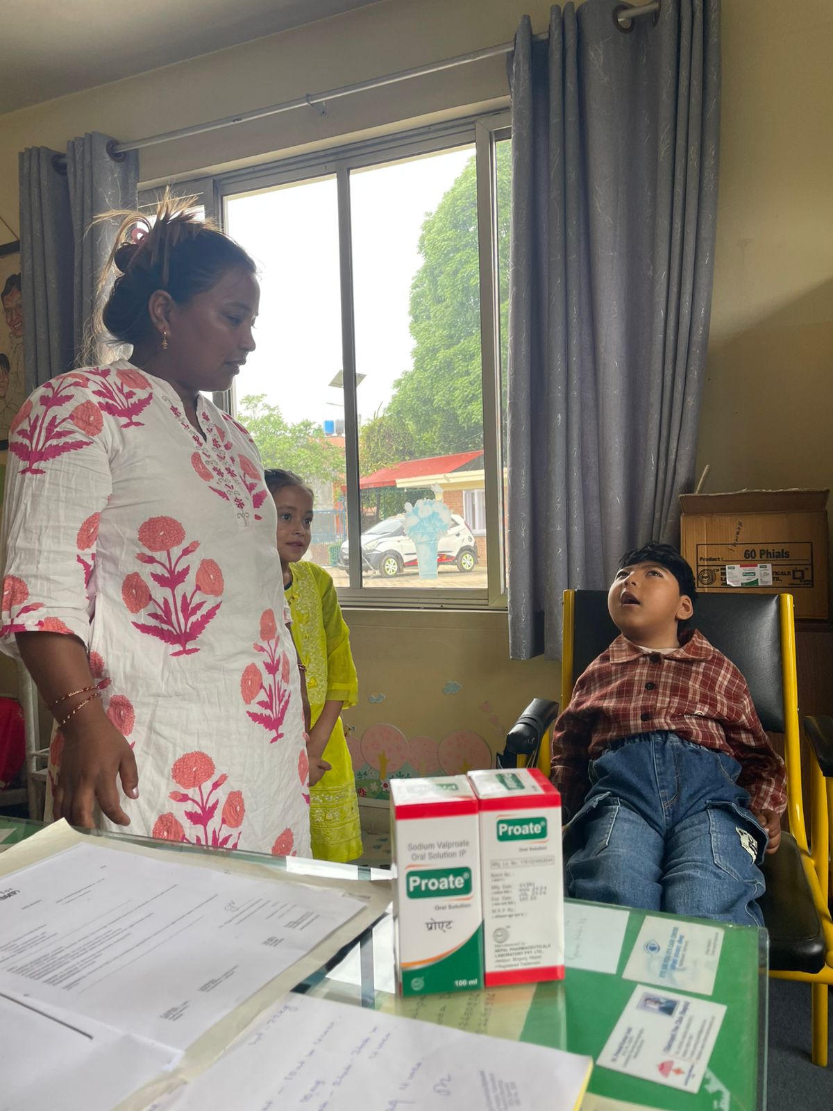 Medicine Distribution for Children with Cerebral Palsy at SGCP