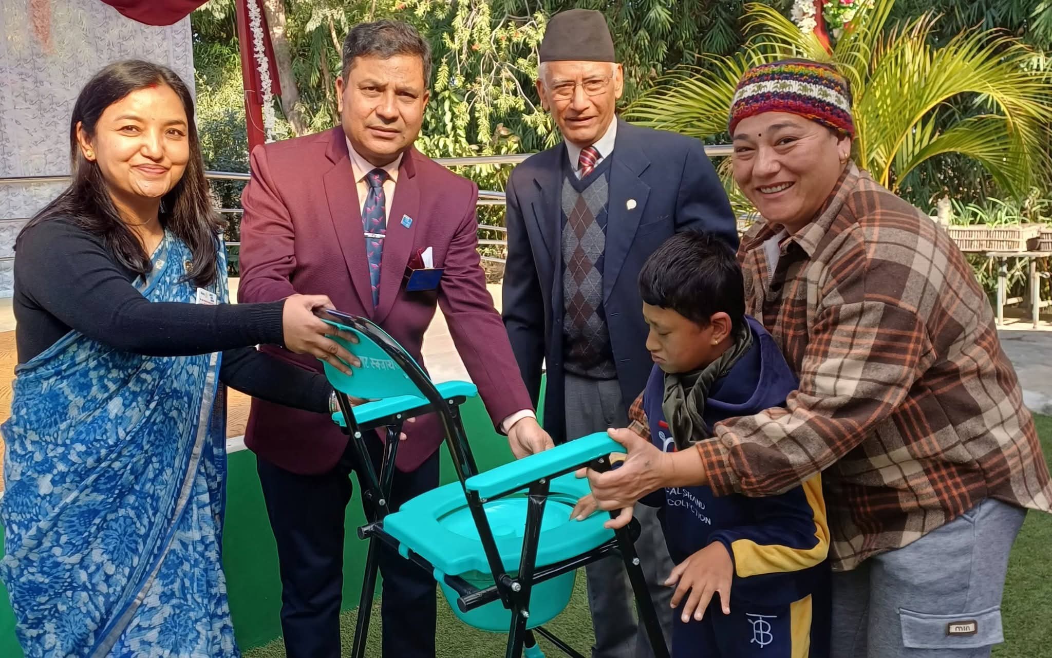 Distribution of Portable Toilets